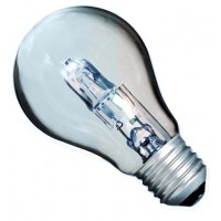 Scatola da 10 lampadine ECO alogene standard E27 42W (60W)