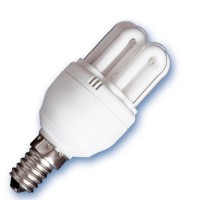 Scatola da 10 lampadine a basso consumo mini 6U 15W E14 2700K Luce calda