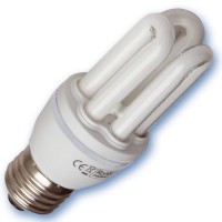 Scatola da 10 lampadine Mini a basso consumo  15W E27 6400K Luce fredda 