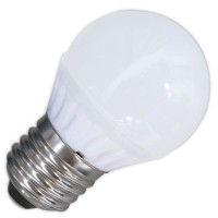 Lampadine LED 560lm sferiche 6W 6000K 120º