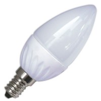 Lampadine LED candela 6W E14 560lm 3000K 120º