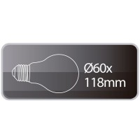 Lampadine LED standard 8W 500lm E27 3000K