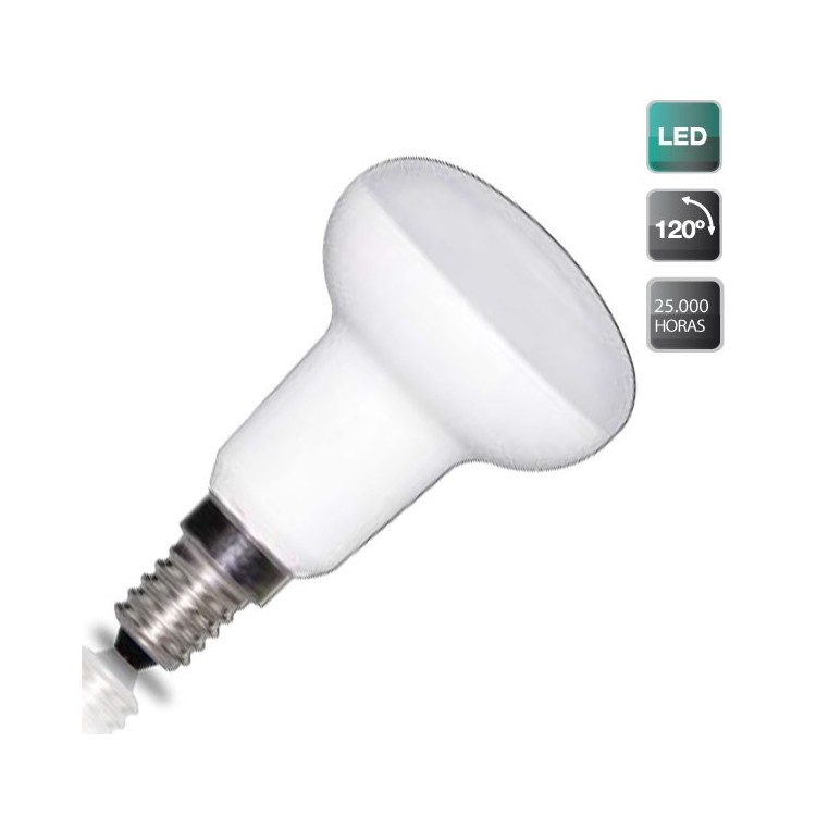 Lampadine riflettore LED 300lm R50 E14 3,5W 3000K Luce calda 