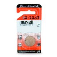Scatola da 10 pile bottone a litio Maxell CR2032 3V