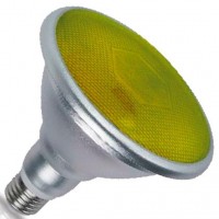 Lampadina LED E27 PAR38 18W 700lm luce gialla