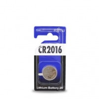 Scatola da 20 pile bottone al litio Fujitsu CR2016 3V - Blister 1 batteria