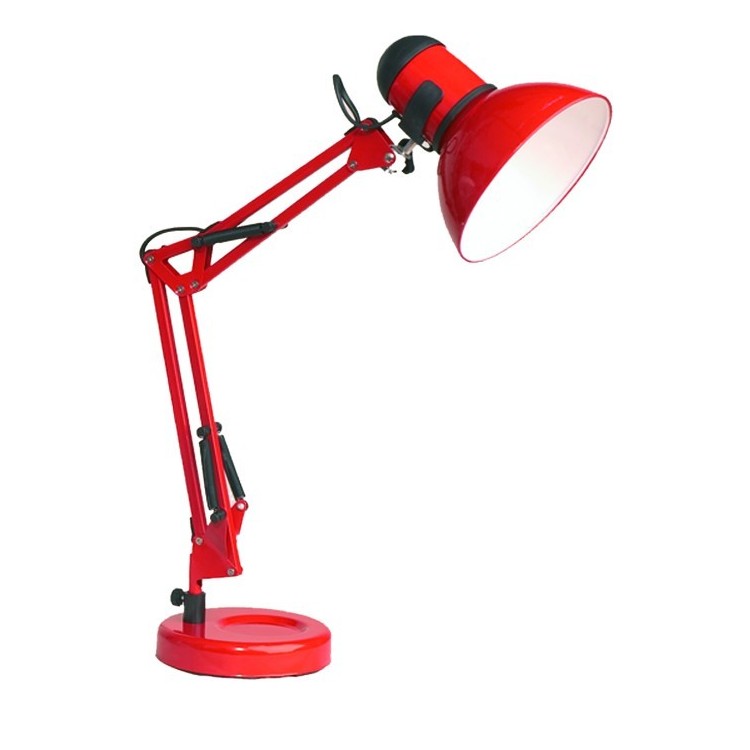 Lampada flessibile articolata color rosso - Bonny