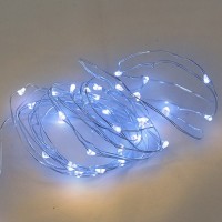 Filo luce natalizia LED blu 4m. IP20