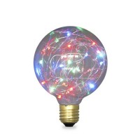 Lampada Starlight decorativa globo G95 LED 2W E27 RGB
