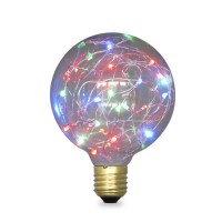 Lampada Starlight decorativa globo G125 LED 2W E27 RGB