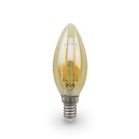 Lampada Vintage decorativa candela LED 5W E14 2500K