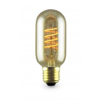 Lampada Decoloop decorativa tubolare T45 LED 4W E27 2000K